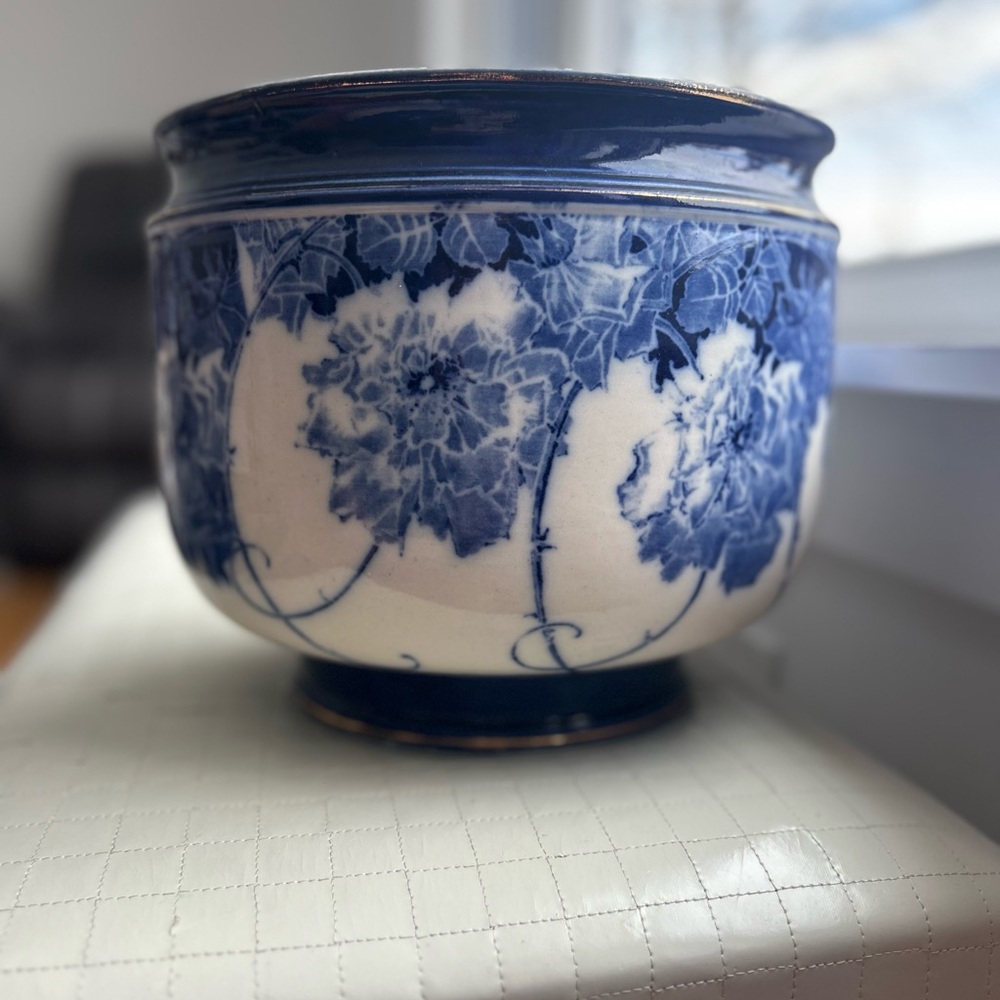 Antique Royal Doulton “Briar Rose” Jardiniere from 1905